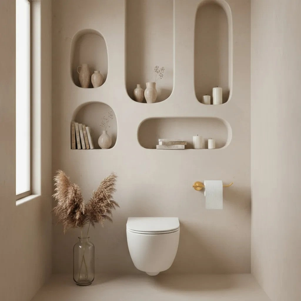 Falra Szerelhető Wc Papír Tartó Tomi 5809 Brush Gold 4