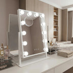LED Tükör HOLLYWOOD White 30x40 4