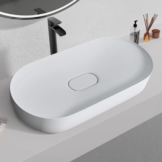 Konglomerátum Mosdó Iris 71 Cm White 1