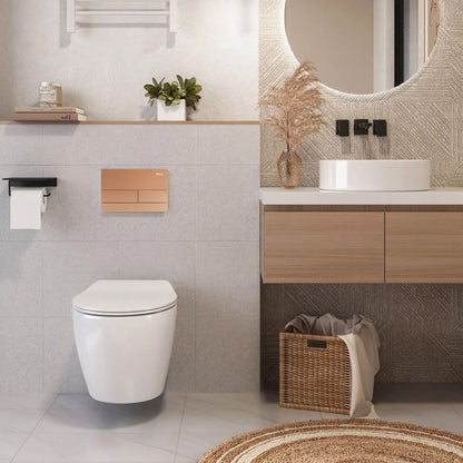 Falba Építhető Wc Tartály K011a-q T Brush Copper 2