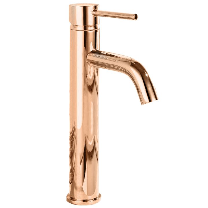 Rea Lungo Rose Gold Magasított Fürdőszobai Mosdó Csaptelep 7