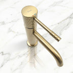 Fürdőszobai Csaptelep Rea Lungo Diamond Brush Gold 5