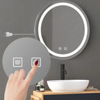 LED Tükör 60cm MMJ BRUSH SILVER 5