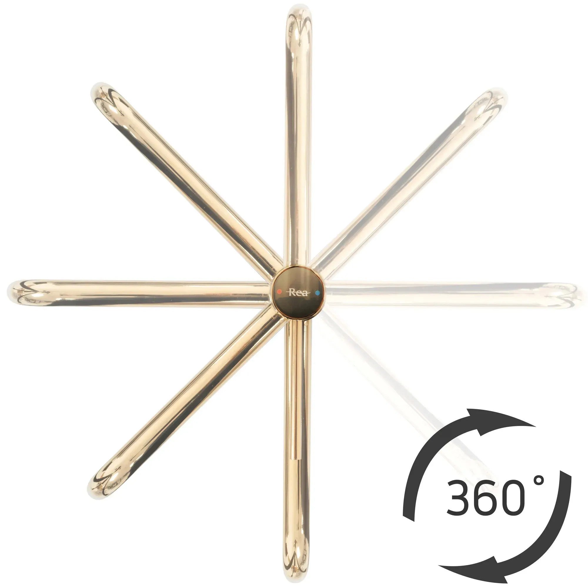 Fürdőszobai Csaptelep Rea Lugano Slim Brush Gold High 5