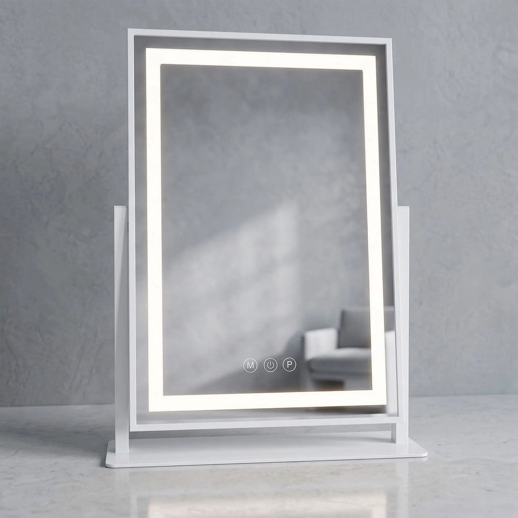 LED Tükör LUMI White 30x40cm 5