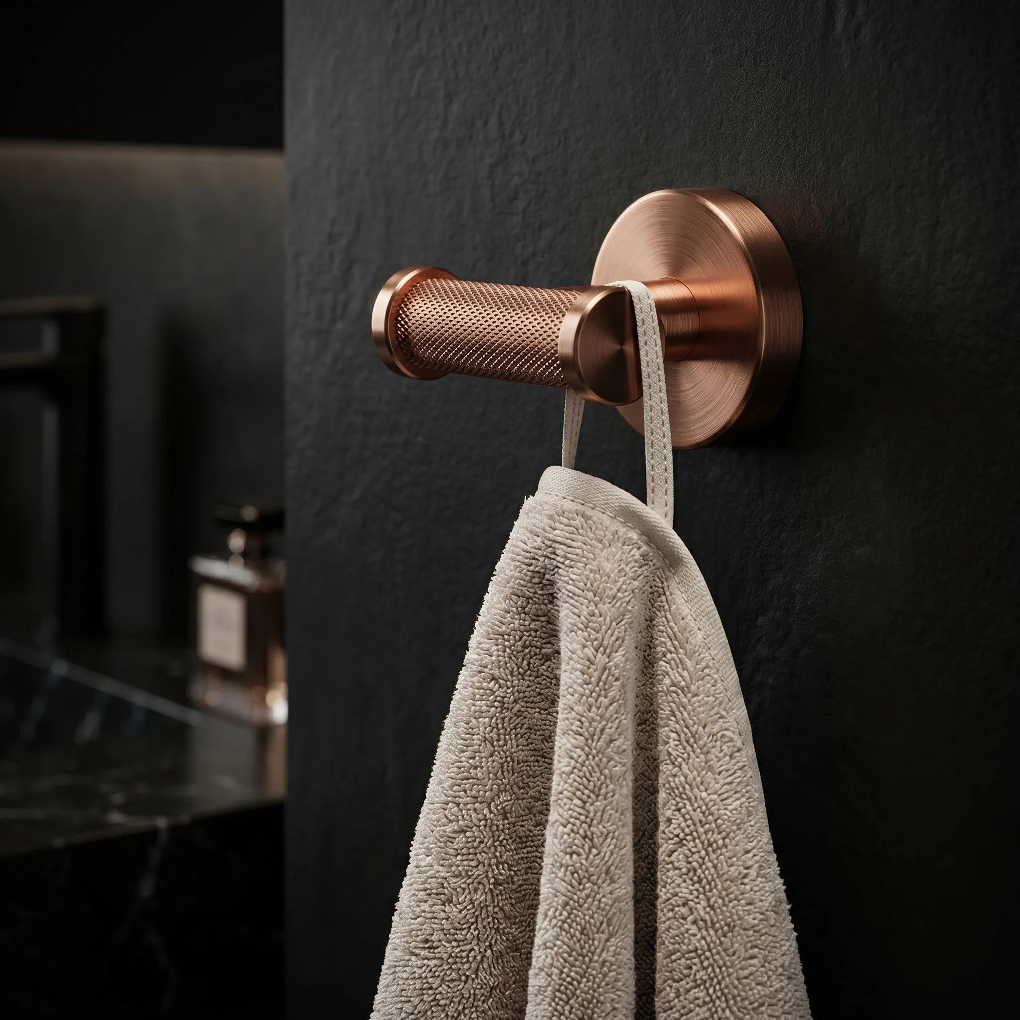 Dupla Akasztó 6612 Modern Copper Brush 5