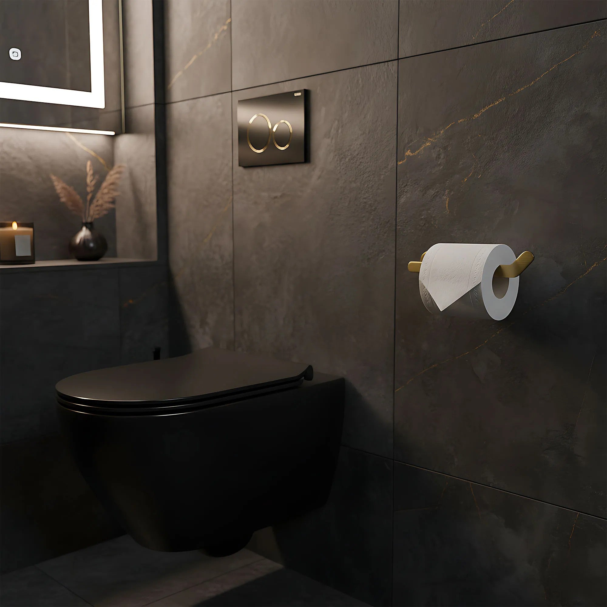 Falra Szerelhető Wc Papír Tartó 109 Til Brush Gold 5