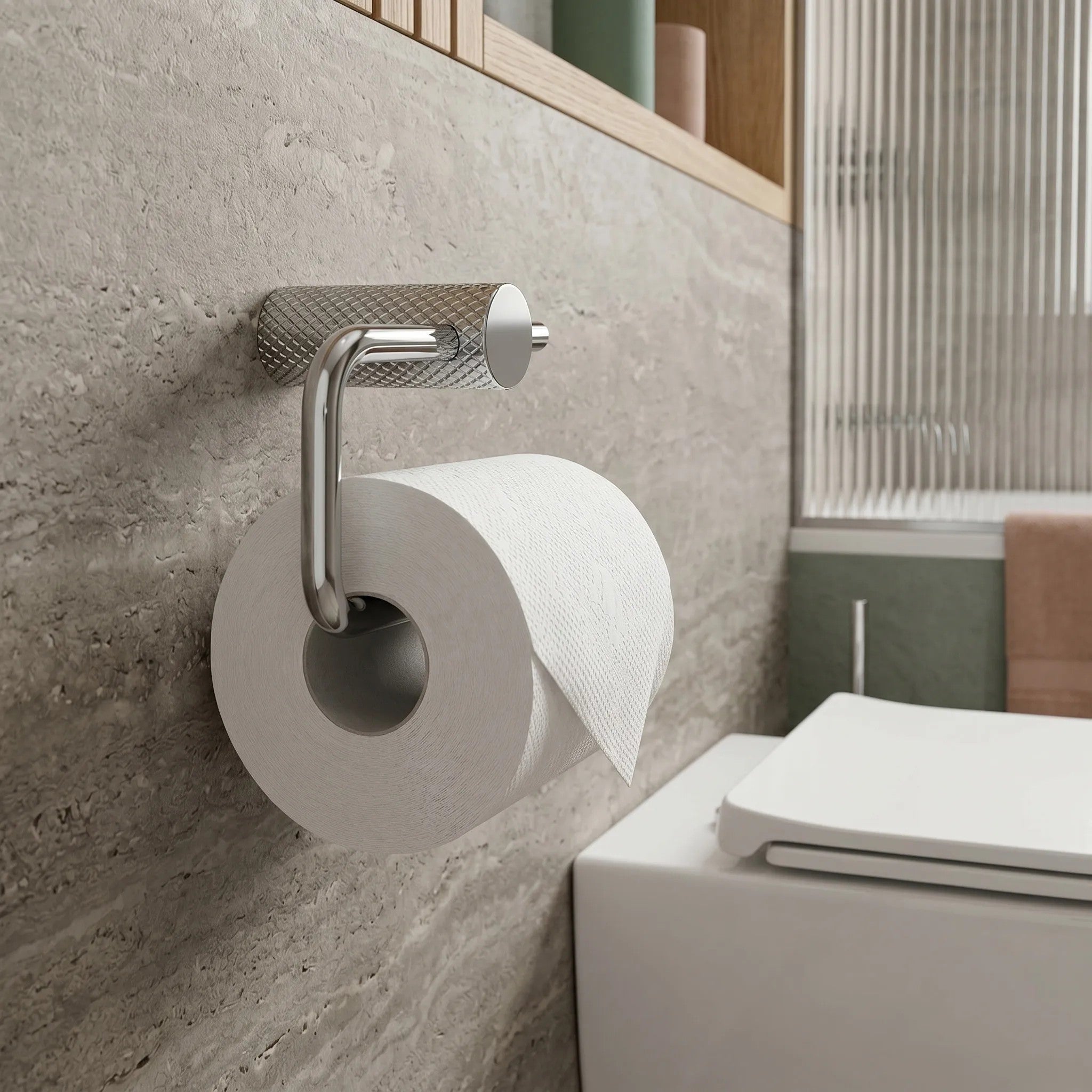 Falra Szerelhető Wc Papír Tartó A62309 OTTO Chrome 5