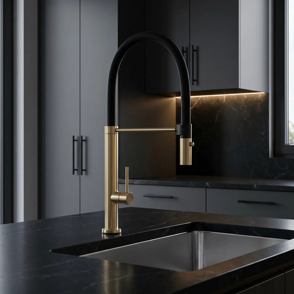 Konyhai Csaptelep Rea Viera Gold Brush 5