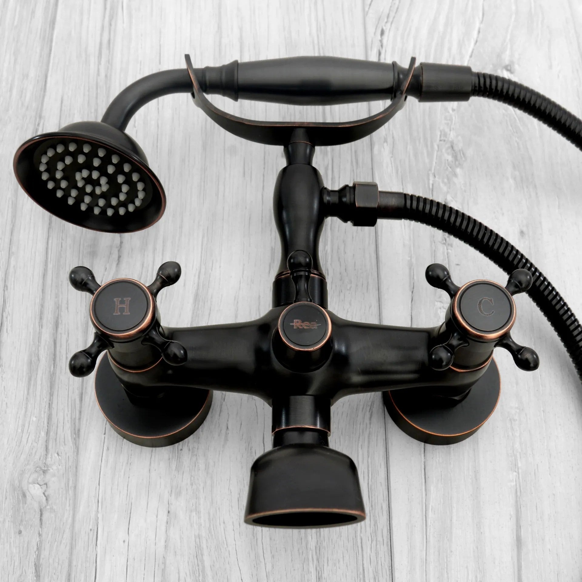 Fürdőkád Csaptelep Rea Retro Old Black 5