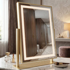LED Tükör LUMI L.Gold 30x40cm 5