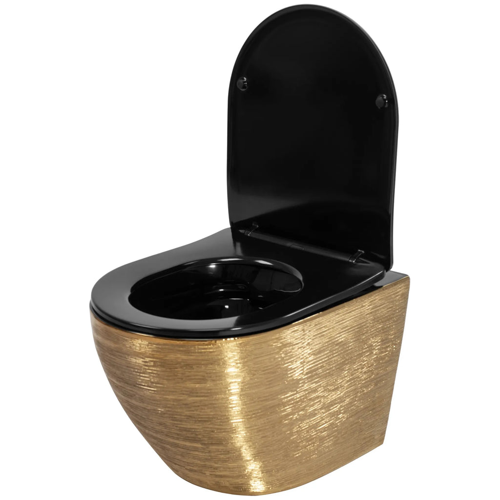 WC Csésze Carlo Flat Brush Gold 5