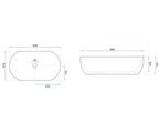 Pultos Mosdókagyló Amelia 45 5
