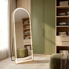 Tükör LED Orbit 50x160cm Brush Gold 5