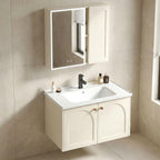 Fürdőszobabútor Szett Mosdóval Denver 60cm Creme 5