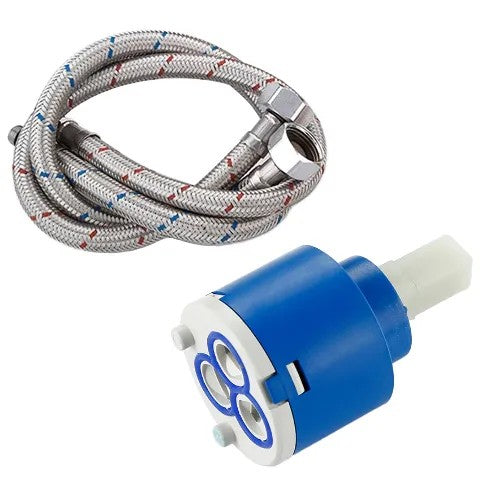 Bidé Csap Rea Bloom White Gold 5