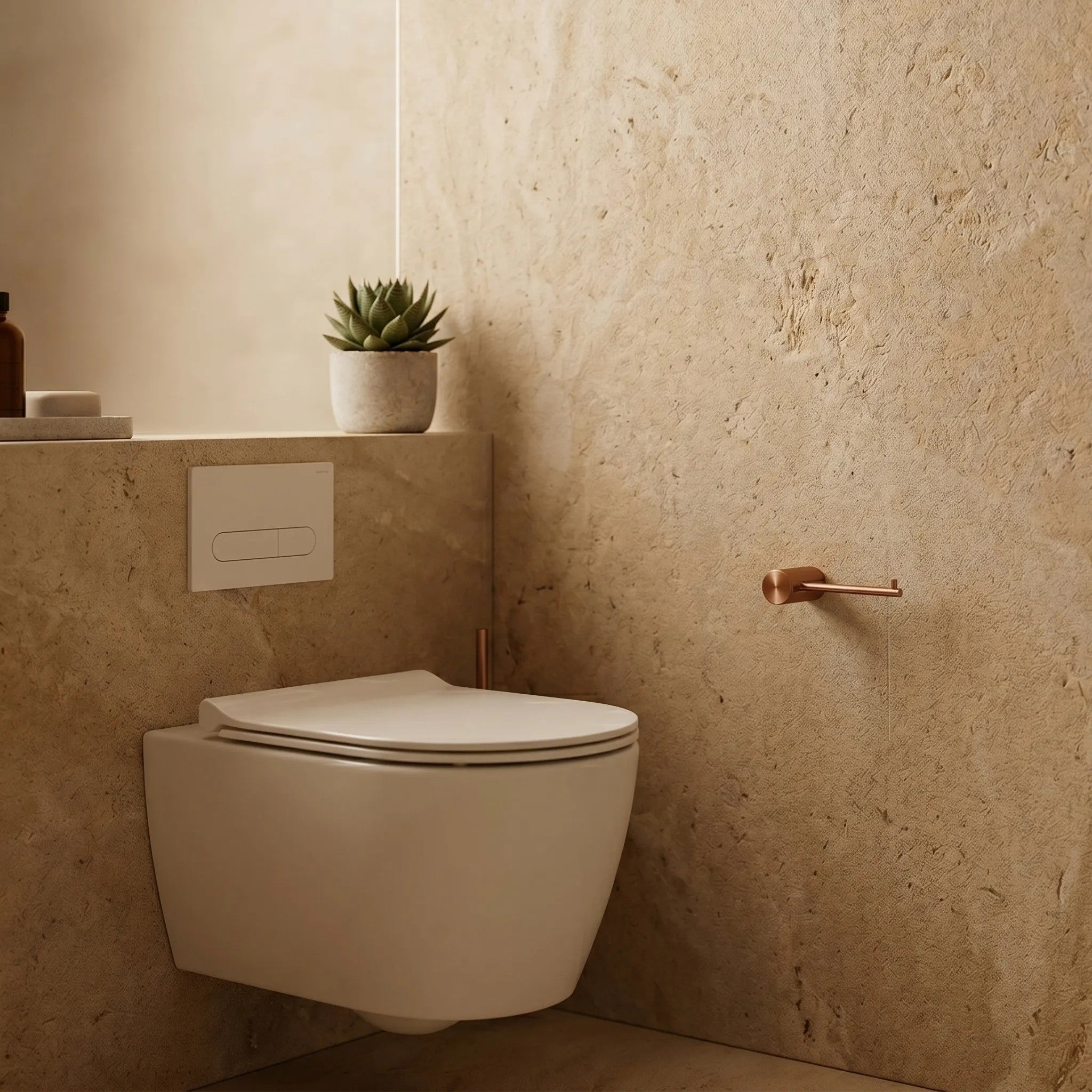 Falra Szerelhető Wc Papír Tartó 64105 SOLO Brush Copper 5