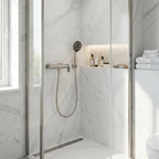 Zuhanycsaptelep Rea Hunter Brushed Nickel 5