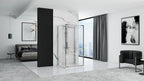 Zuhanykabin REA Rapid Slide Chrome Ajtó: 100 Fal: 90 5