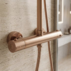 Zuhanyszett Termosztátos Rea Parot Light Brush Copper 5