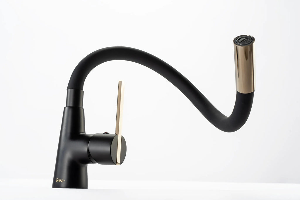 Konyhai Csaptelep Rea ICON Black/Gold 5
