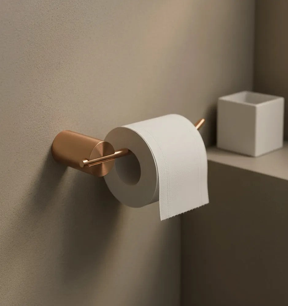 Falra Szerelhető Wc Papír Tartó Tomi 5809 Brush Copper 5