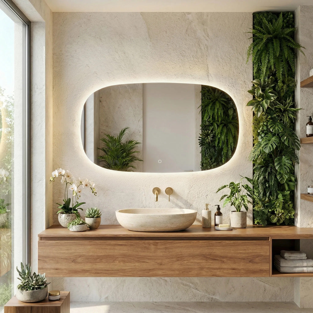 LED Tükör 100x60cm TOP-4 5