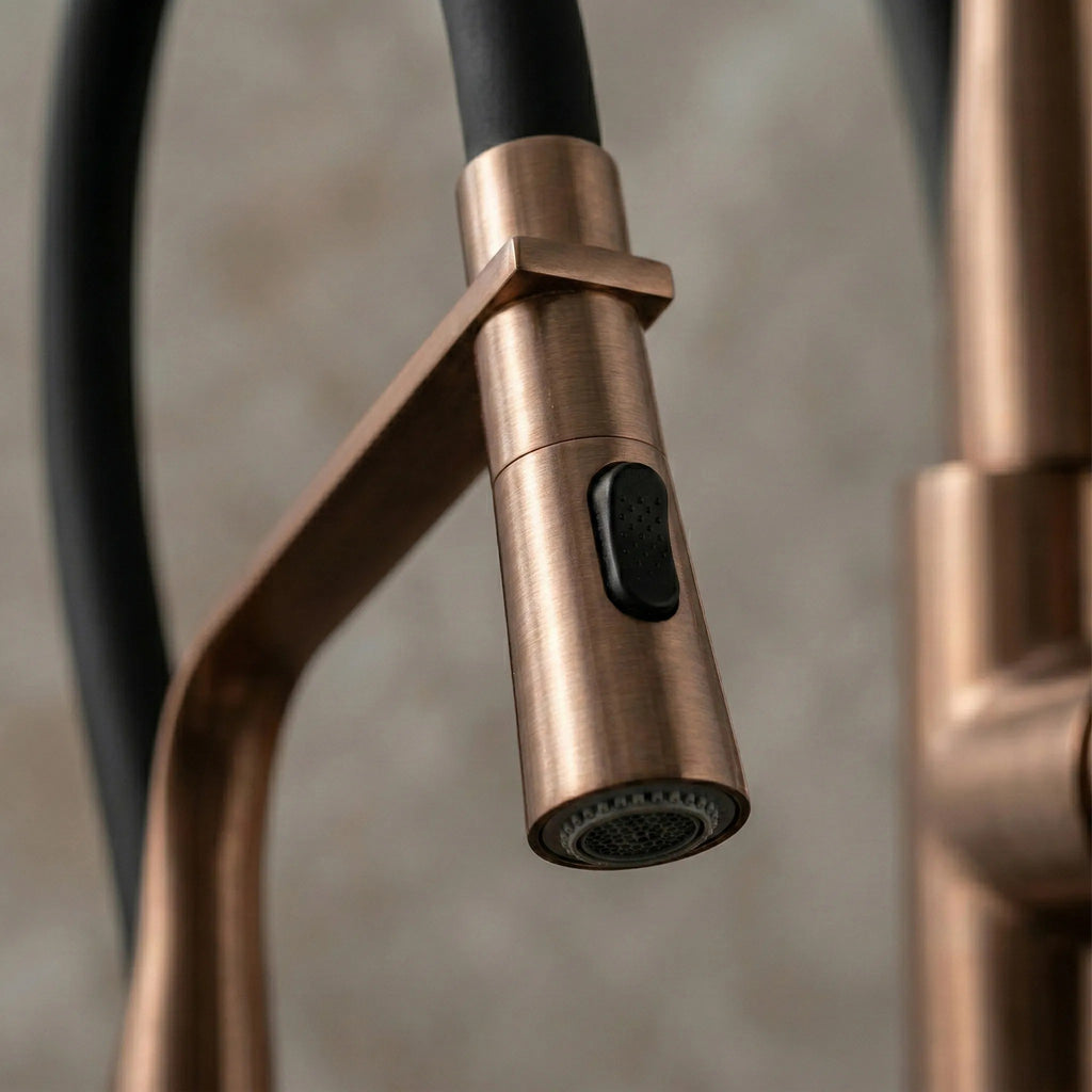 Konyhai Csaptelep Rea Castor Copper Brush 5