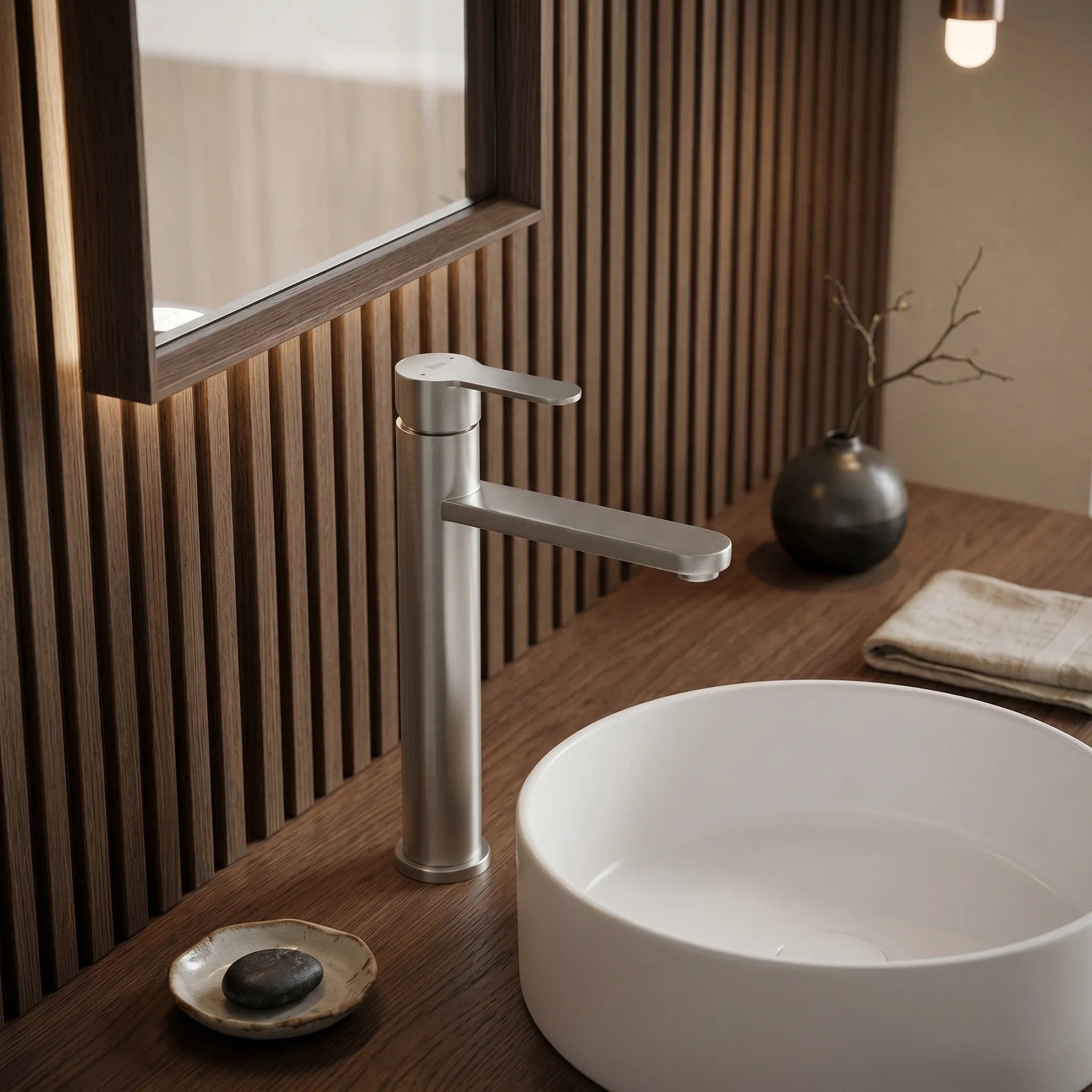 Fürdőszobai Csaptelep Rea Arcos Brush Nickel 5