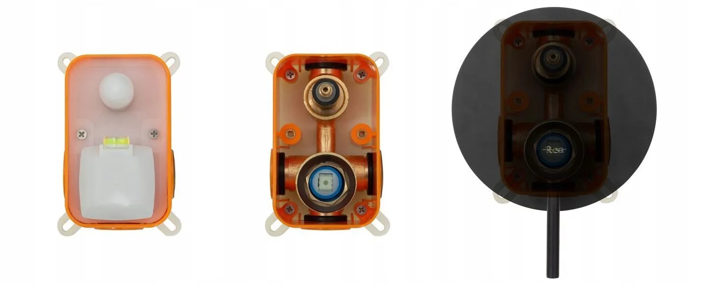 Fürdőkád Csaptelep Rea Lungo Copper Falra Szerelhető + Box 5