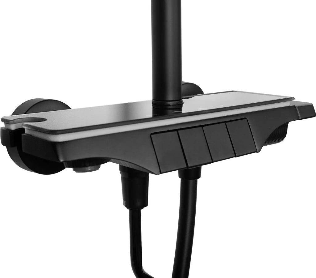 Zuhanyszett REA Savio Led Black 5