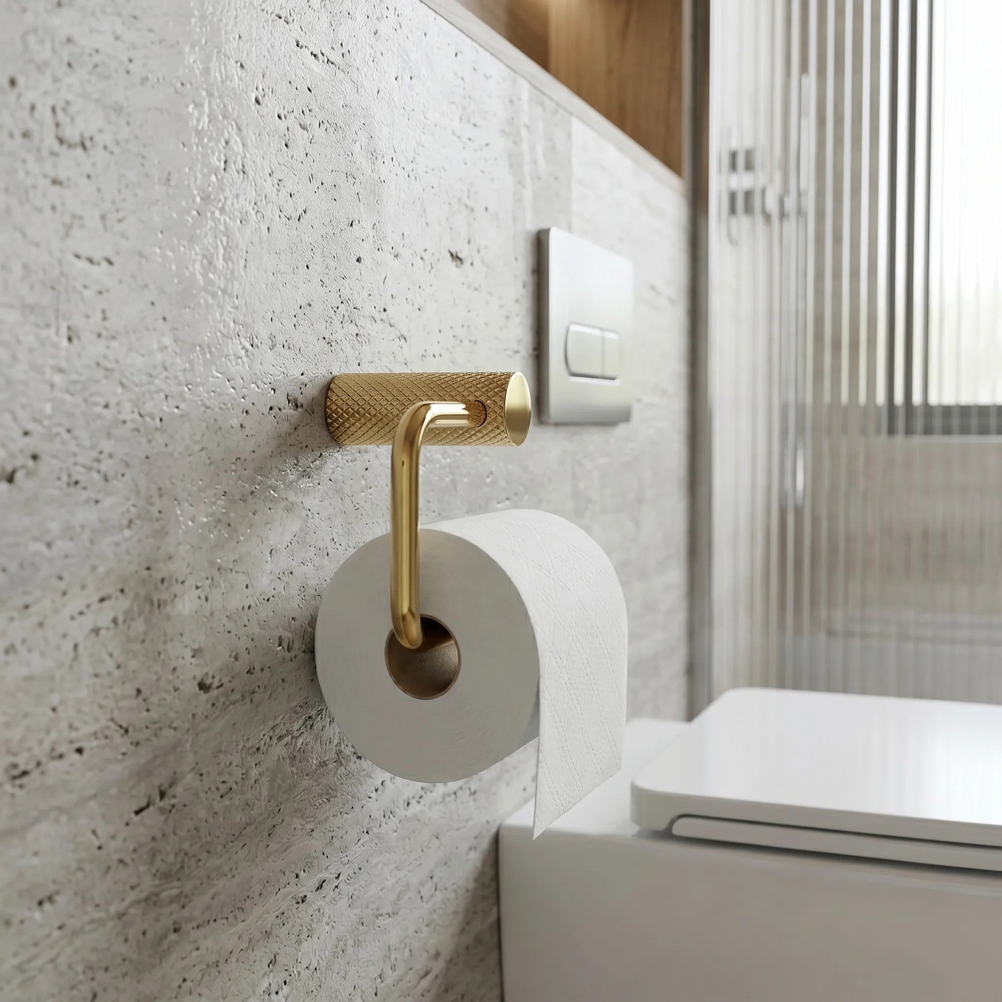 Falra Szerelhető Wc Papír Tartó A62309G OTTO Gold 5