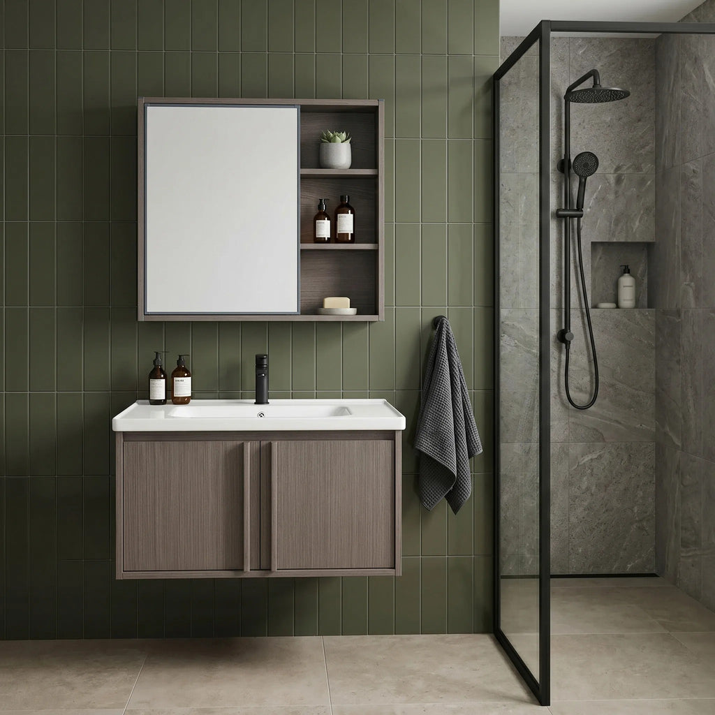 Fürdőszobabútor Szett Mosdóval Gama T25023 KJM 70CM 5