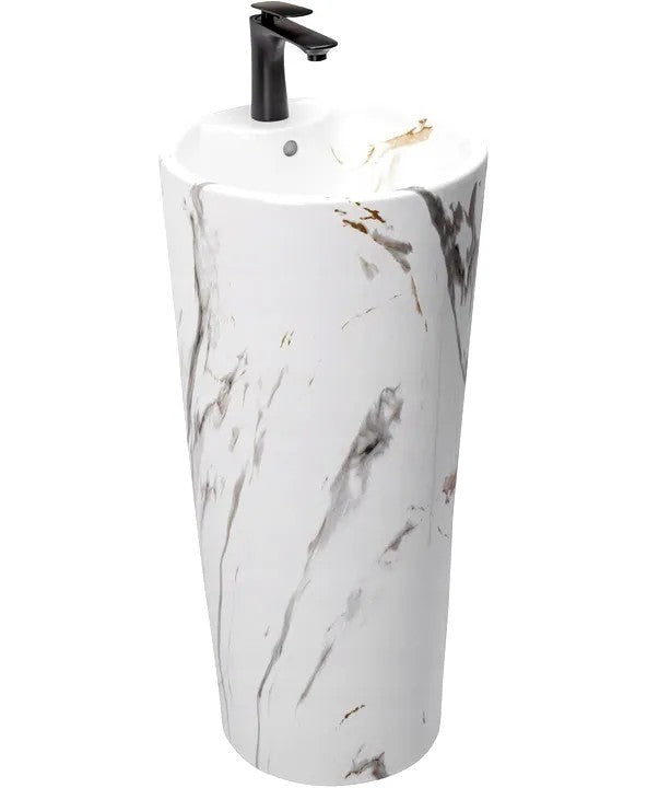 Szabadon Álló Mosdó REA Blanka Marble Marmur 5