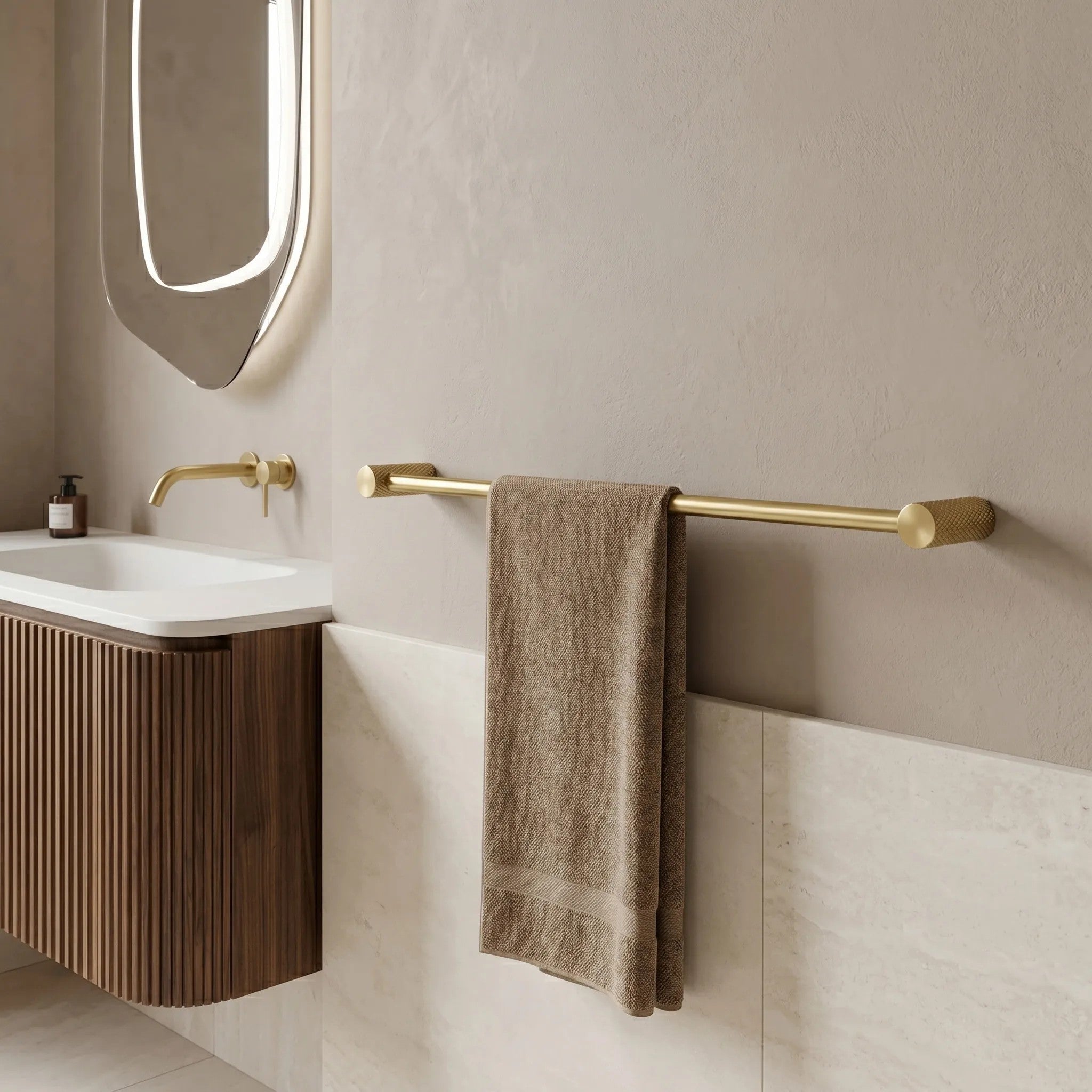 Fürdőszobai Akasztó A62301BG OTTO Brush Gold 5