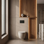 WC Öblítő Gomb Rea HD K011A-Q És Slim 024N Black 5