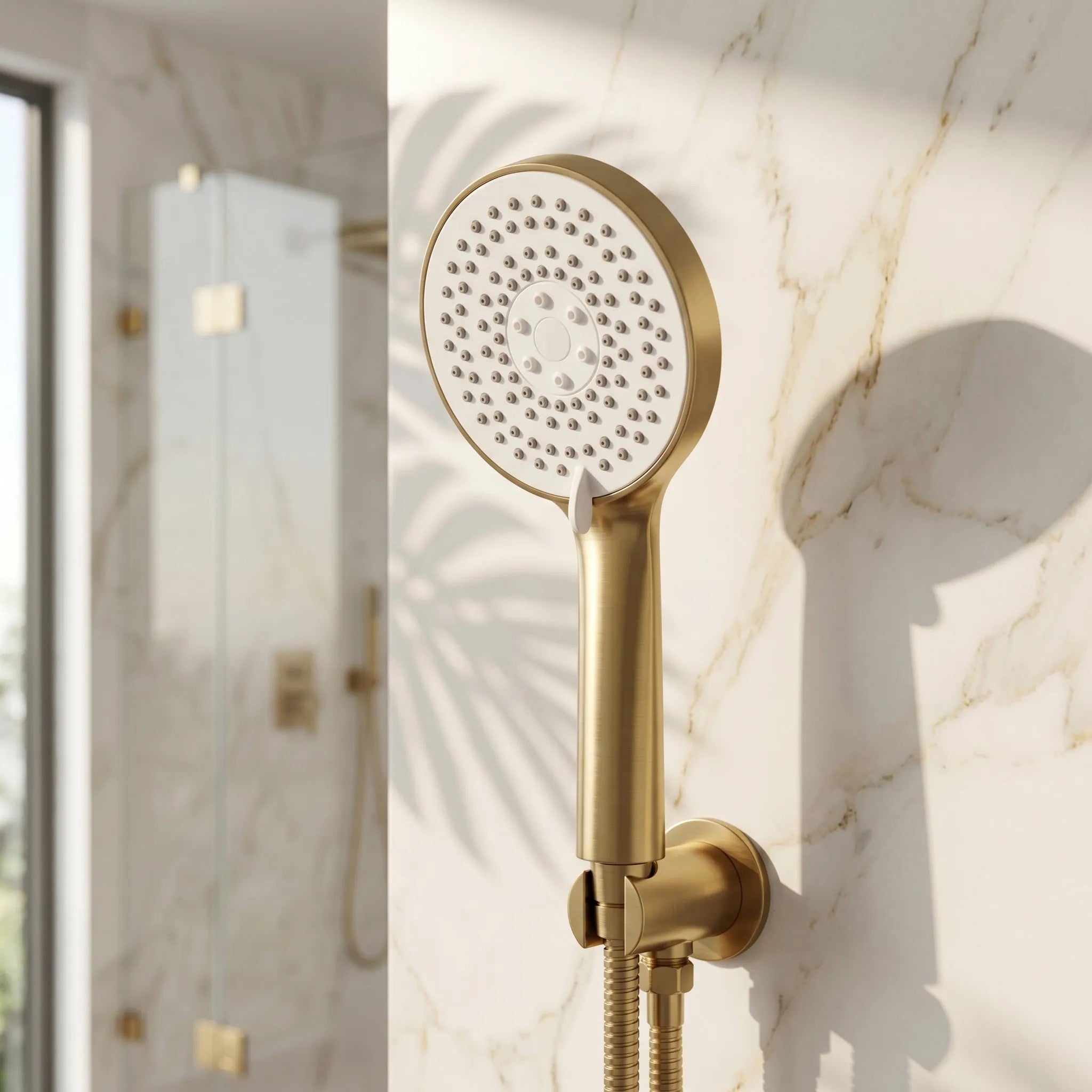 Rea JS-019 Brush Gold Zuhanyfej 5