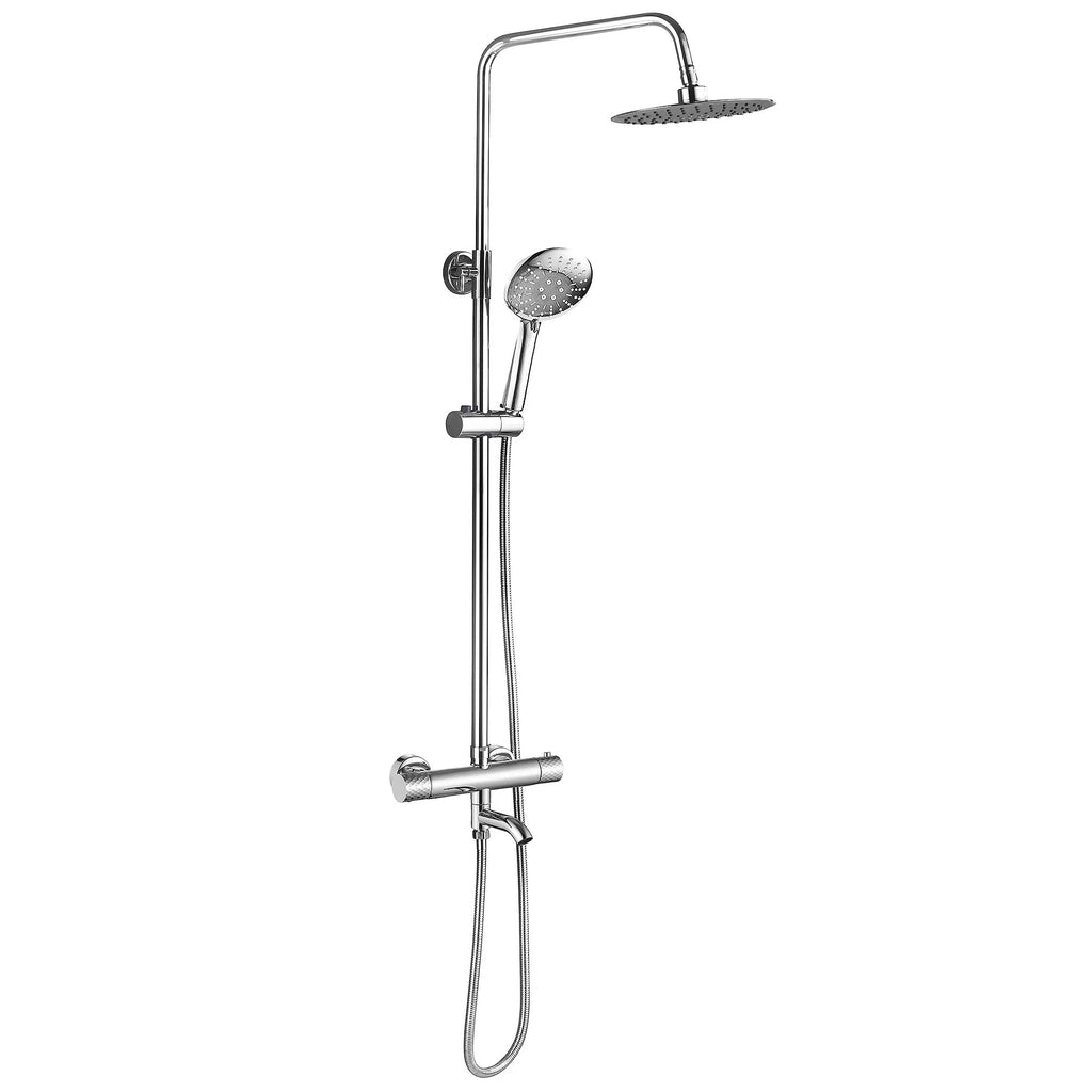 Termosztátos Zuhanyszett Lungo Diamond Chrome 5