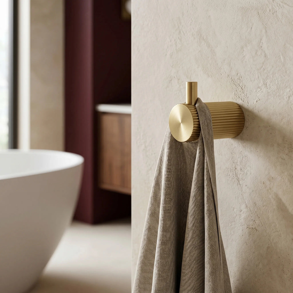 Fürdőszobai Akasztó 64104 SOLO Brush Gold 5