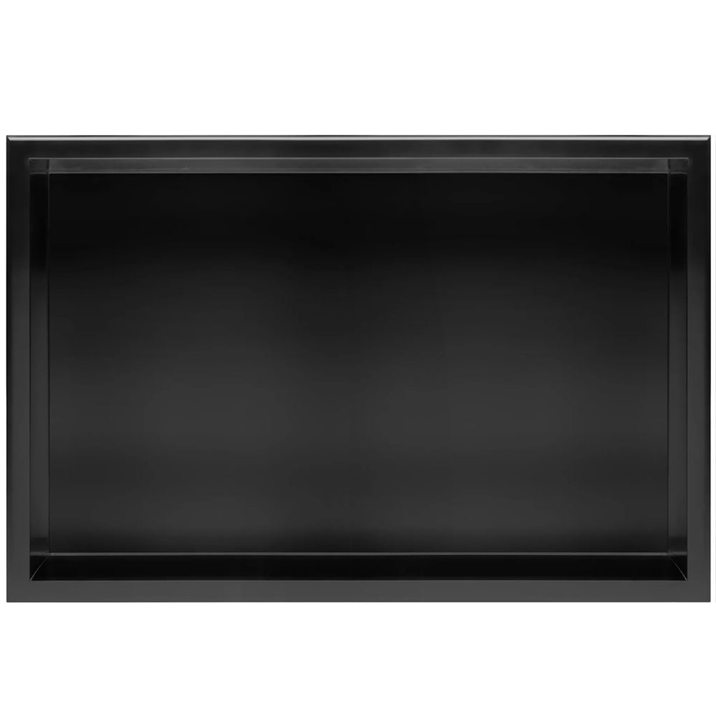 Süllyesztett Fürdőszobai Polc 30x60 Matt Fekete 5