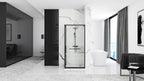 Zuhanykabin Rea Space In Black 80x100 Zuhanytálca Nélkül 5