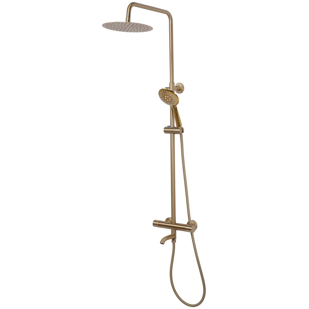 Zuhanyszett Termosztátos REA Lungo Gold Brush 5