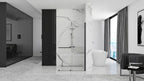 Zuhanyfal Rea Cortis Black 100 5