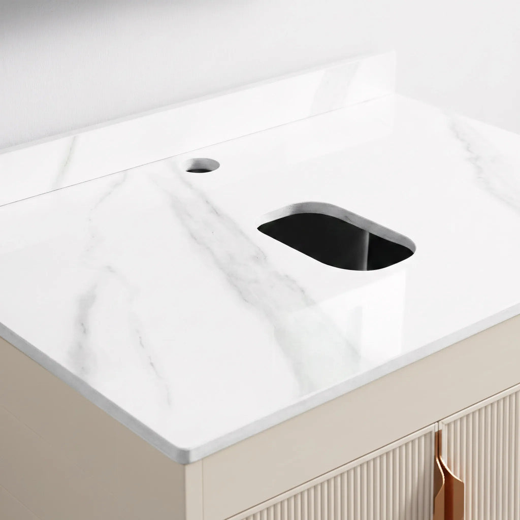 Fürdőszobabútor Szett Pulttal Modo 60cm Beige 5