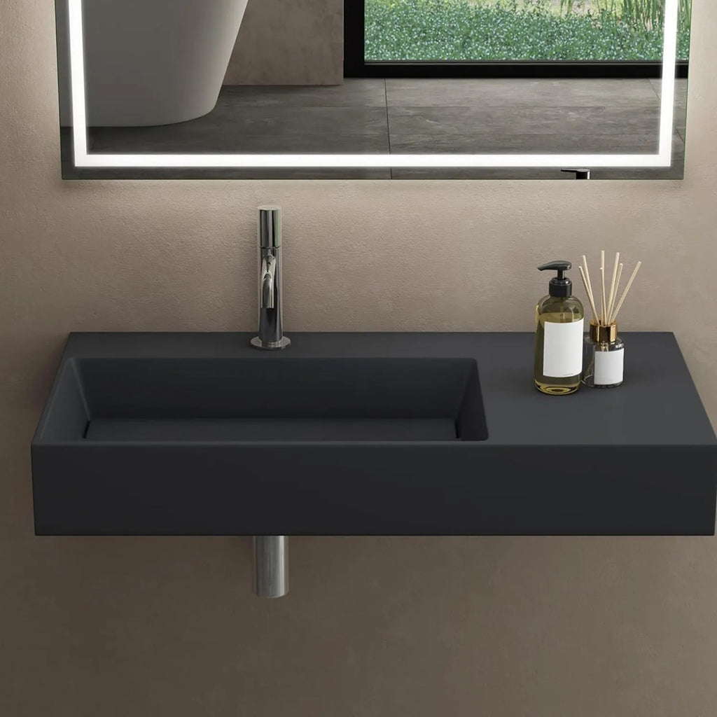 Konglomerátum Mosdó Archi 90 CM Grey MATT 5
