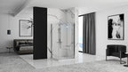 Zuhanykabin Rea Molier Chrom 90x90 5