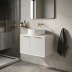 Mosdószekrény Rea Core 60cm White 5