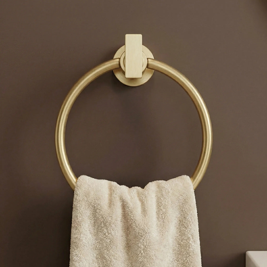 Fürdőszoba Fogas Ring 81307 Virro Brush Gold 5