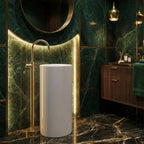 Szabadon Álló Mosdócsaptelep Rea Lungo Brush Gold 5