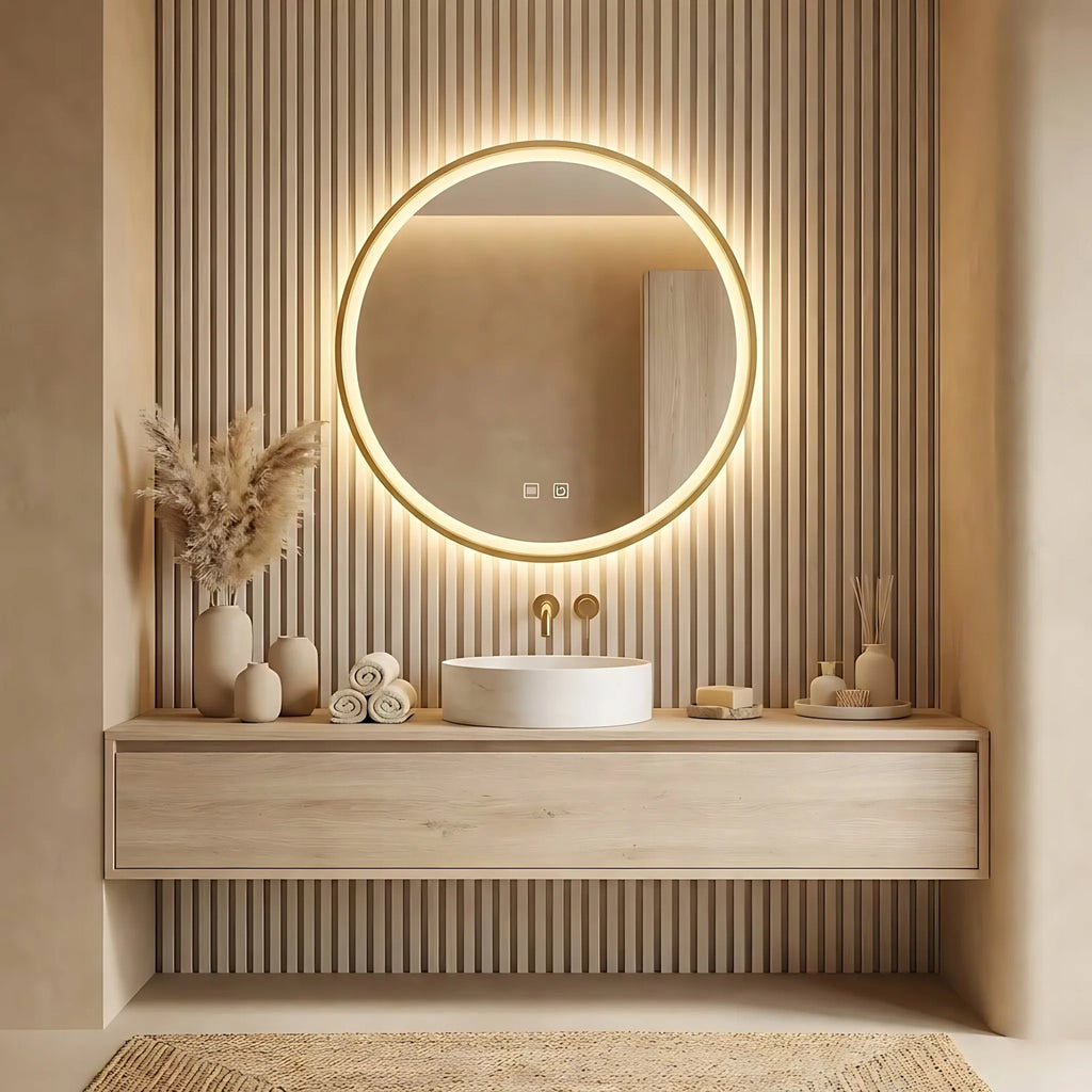 LED Tükör 90cm MMJ Gold 5